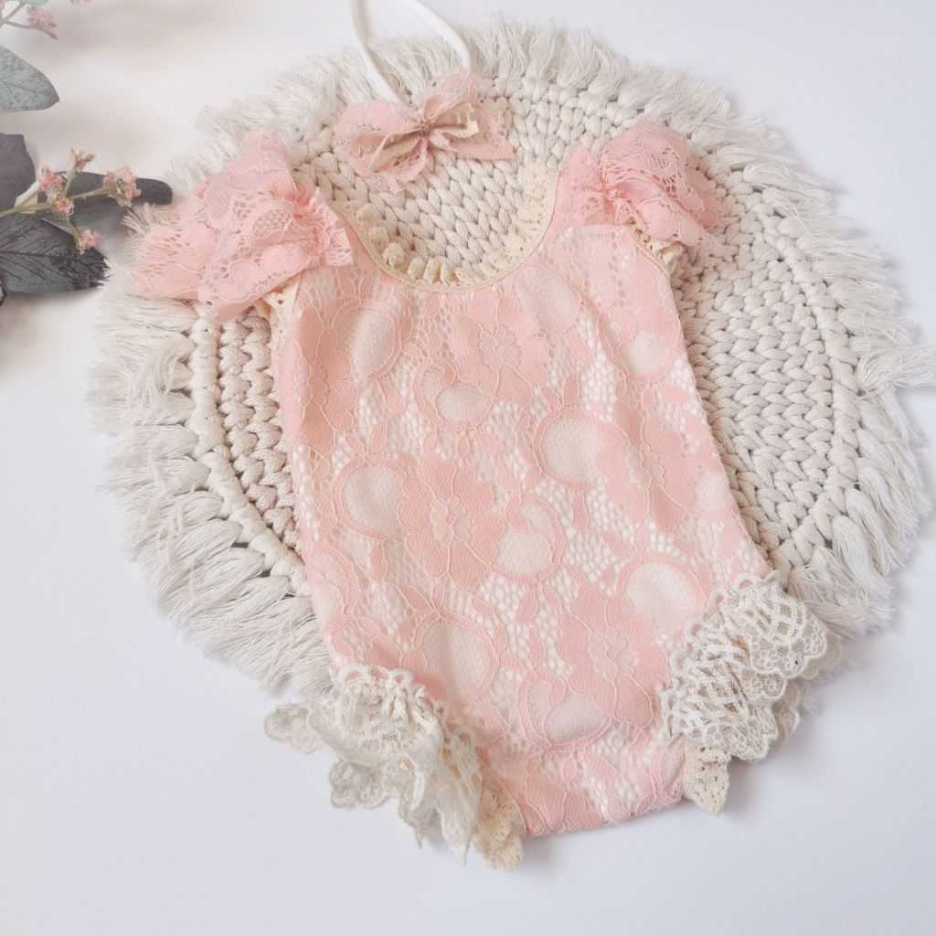 Koronkowe body z opaską