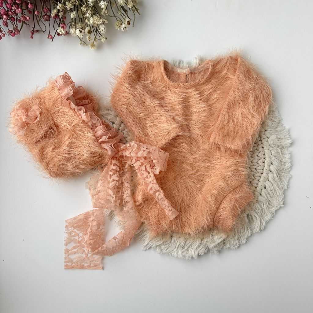 Body z czapką misia na roczek